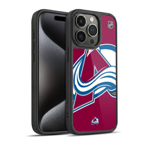 NHL Colorado Avalanche Oversized Gel Armour Case For Apple iPhone 15 Pro