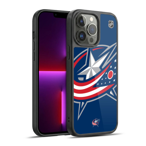 NHL Columbus Blue Jackets Oversized Gel Armour Case For Apple iPhone 13 Pro Max