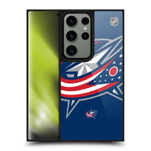 NHL Columbus Blue Jackets Oversized Gel Armour Case For Samsung Galaxy S24 Ultra 5G