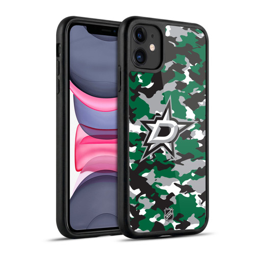 NHL Dallas Stars Camouflage Gel Armour Case For Apple iPhone 11
