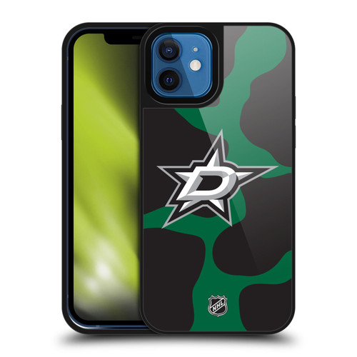 NHL Dallas Stars Cow Pattern Gel Armour Case For Apple iPhone 12 / iPhone 12 Pro