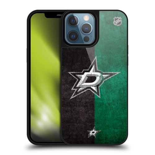 NHL Dallas Stars Half Distressed Gel Armour Case For Apple iPhone 13 Pro Max