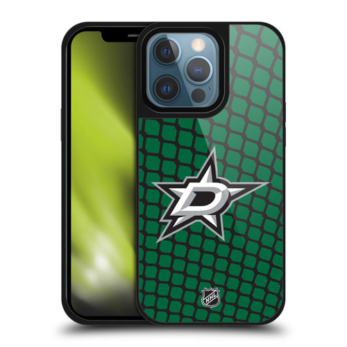NHL Dallas Stars Net Pattern Gel Armour Case For Apple iPhone 13 Pro