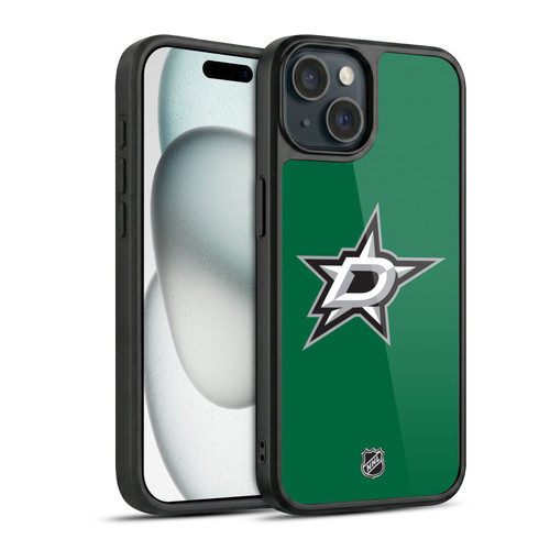 NHL Dallas Stars Plain Gel Armour Case For Apple iPhone 15
