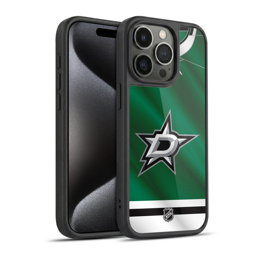NHL Dallas Stars Jersey Gel Armour Case For Apple iPhone 15 Pro