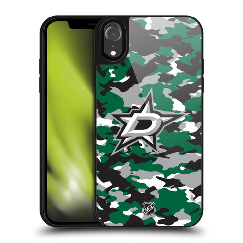NHL Dallas Stars Camouflage Gel Armour Case For Apple iPhone XR