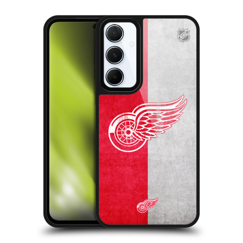 NHL Detroit Red Wings Half Distressed Gel Armour Case For Samsung Galaxy A55 5G NHL Detroit Red Wings Half Distressed Gel Armour Case For Samsung Galaxy A55 5G
