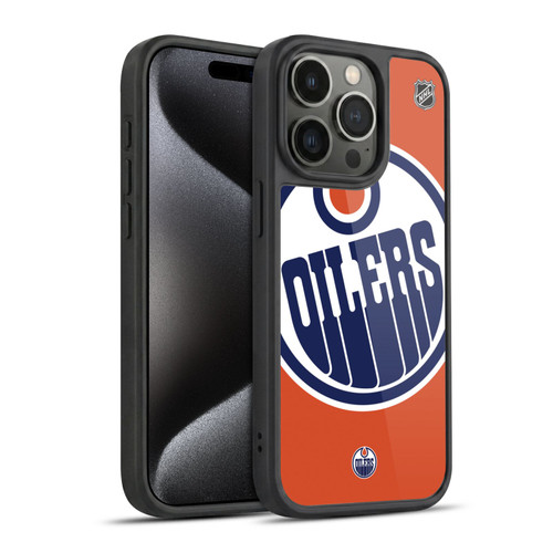 NHL Edmonton Oilers Oversized Gel Armour Case For Apple iPhone 15 Pro