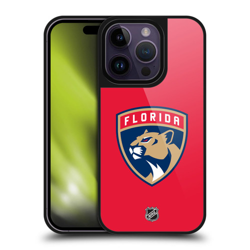 NHL Florida Panthers Plain Gel Armour Case For Apple iPhone 14 Pro