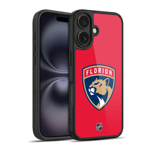 NHL Florida Panthers Plain Gel Armour Case For Apple iPhone 16