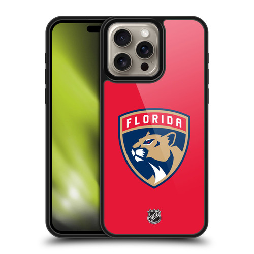 NHL Florida Panthers Plain Gel Armour Case For Apple iPhone 16 Pro Max