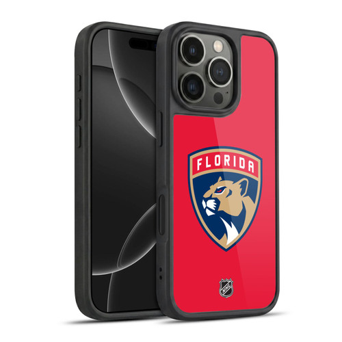 NHL Florida Panthers Plain Gel Armour Case For Apple iPhone 16 Pro