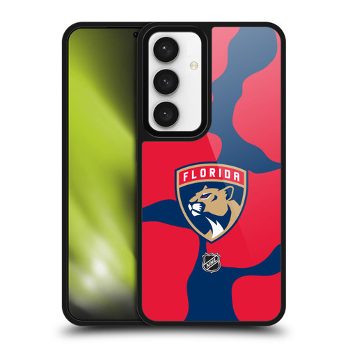 NHL Florida Panthers Cow Pattern Gel Armour Case For Samsung Galaxy S24 5G