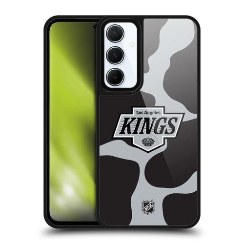 NHL Los Angeles Kings Cow Pattern Gel Armour Case For Samsung Galaxy A55 5G