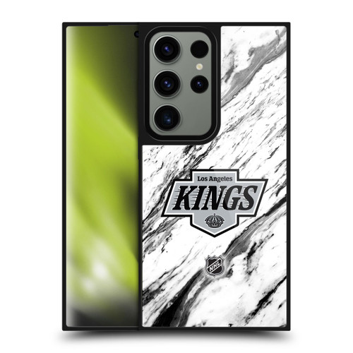 NHL Los Angeles Kings Marble Gel Armour Case For Samsung Galaxy S24 Ultra 5G