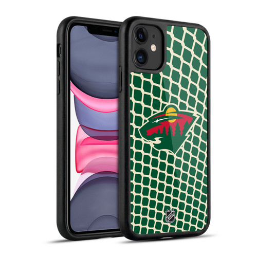 NHL Minnesota Wild Net Pattern Gel Armour Case For Apple iPhone 11