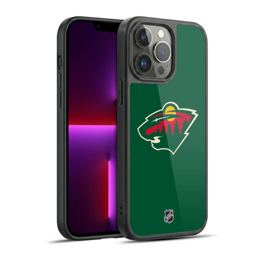 NHL Minnesota Wild Plain Gel Armour Case For Apple iPhone 13 Pro Max