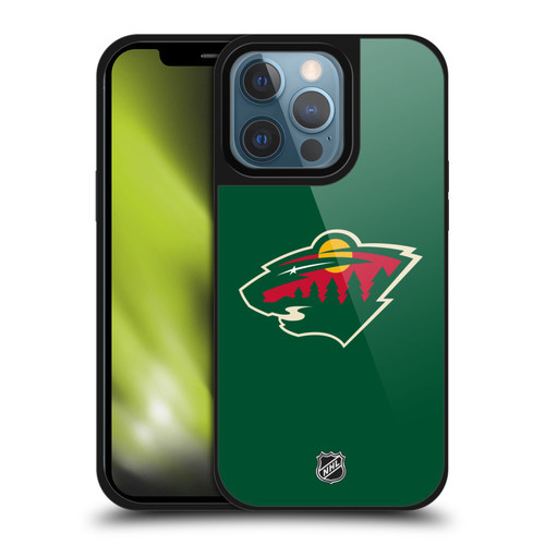 NHL Minnesota Wild Plain Gel Armour Case For Apple iPhone 13 Pro