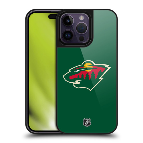 NHL Minnesota Wild Plain Gel Armour Case For Apple iPhone 14 Pro Max