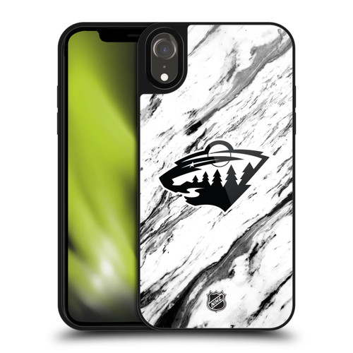 NHL Minnesota Wild Marble Gel Armour Case For Apple iPhone XR