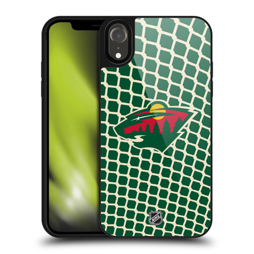 NHL Minnesota Wild Net Pattern Gel Armour Case For Apple iPhone XR