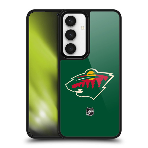 NHL Minnesota Wild Plain Gel Armour Case For Samsung Galaxy S24 5G