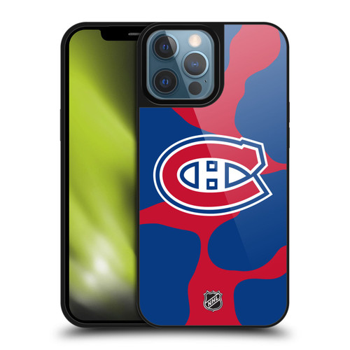 NHL Montreal Canadiens Cow Pattern Gel Armour Case For Apple iPhone 13 Pro Max NHL Montreal Canadiens Cow Pattern Gel Armour Case For Apple iPhone 13 Pro Max