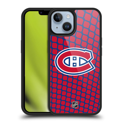 NHL Montreal Canadiens Net Pattern Gel Armour Case For Apple iPhone 14
