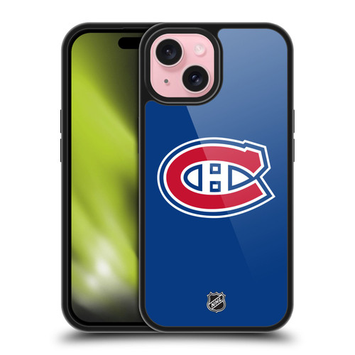 NHL Montreal Canadiens Plain Gel Armour Case For Apple iPhone 15