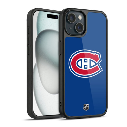 NHL Montreal Canadiens Plain Gel Armour Case For Apple iPhone 15