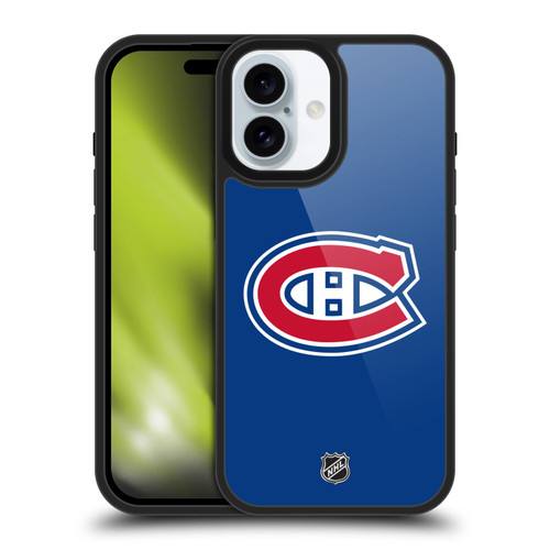 NHL Montreal Canadiens Plain Gel Armour Case For Apple iPhone 16