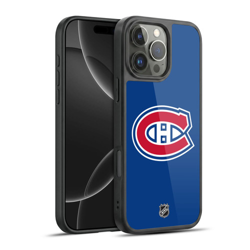 NHL Montreal Canadiens Plain Gel Armour Case For Apple iPhone 16 Pro Max