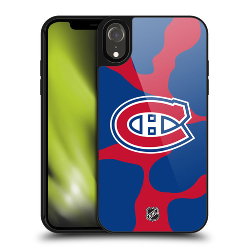 NHL Montreal Canadiens Cow Pattern Gel Armour Case For Apple iPhone XR