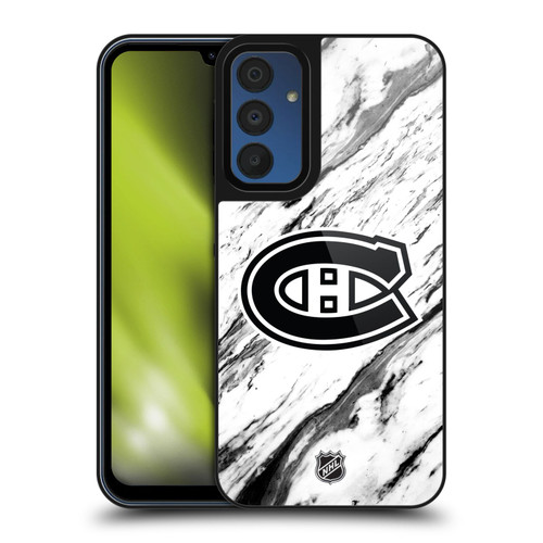 NHL Montreal Canadiens Marble Gel Armour Case For Samsung Galaxy A15