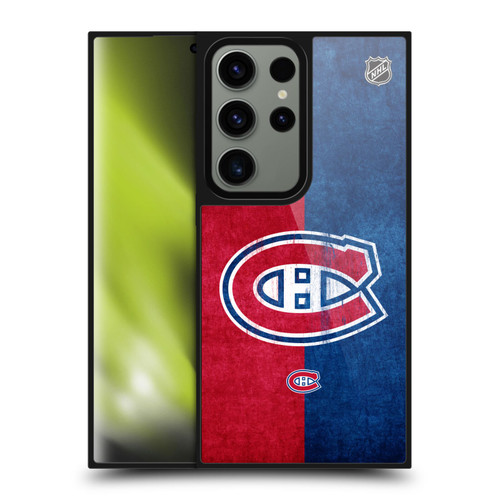 NHL Montreal Canadiens Half Distressed Gel Armour Case For Samsung Galaxy S24 Ultra 5G