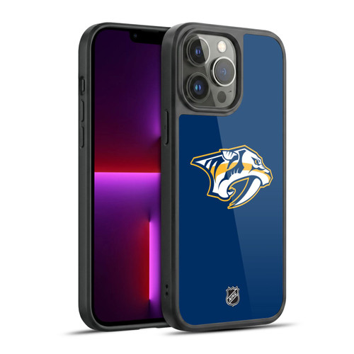 NHL Nashville Predators Plain Gel Armour Case For Apple iPhone 13 Pro Max