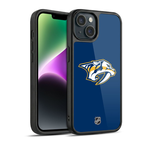 NHL Nashville Predators Plain Gel Armour Case For Apple iPhone 14