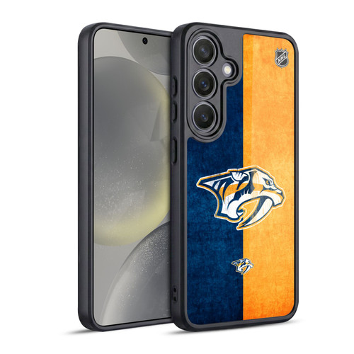 NHL Nashville Predators Half Distressed Gel Armour Case For Samsung Galaxy S24 5G