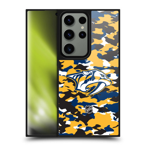 NHL Nashville Predators Camouflage Gel Armour Case For Samsung Galaxy S24 Ultra 5G NHL Nashville Predators Camouflage Gel Armour Case For Samsung Galaxy S24 Ultra 5G