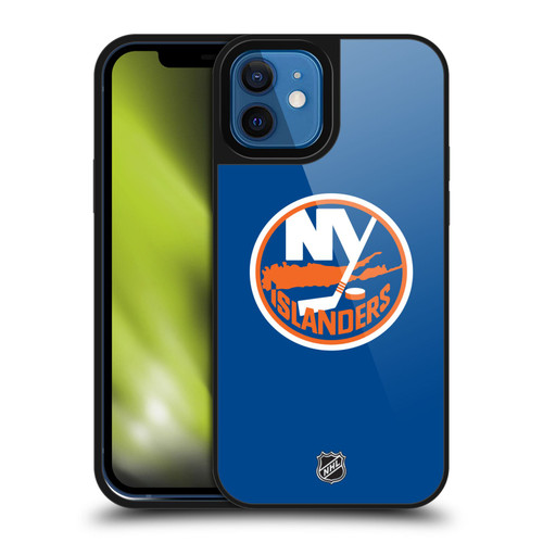 NHL New York Islanders Plain Gel Armour Case For Apple iPhone 12 / iPhone 12 Pro