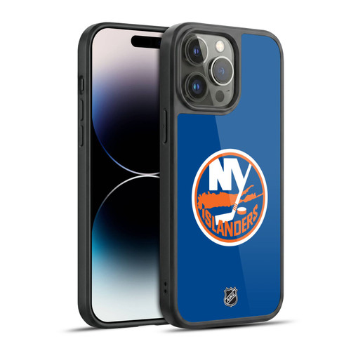 NHL New York Islanders Plain Gel Armour Case For Apple iPhone 14 Pro Max