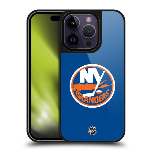 NHL New York Islanders Plain Gel Armour Case For Apple iPhone 14 Pro
