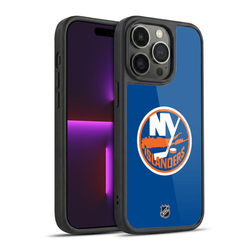 NHL New York Islanders Plain Gel Armour Case For Apple iPhone 14 Pro