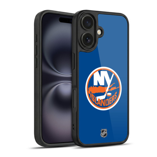 NHL New York Islanders Plain Gel Armour Case For Apple iPhone 16