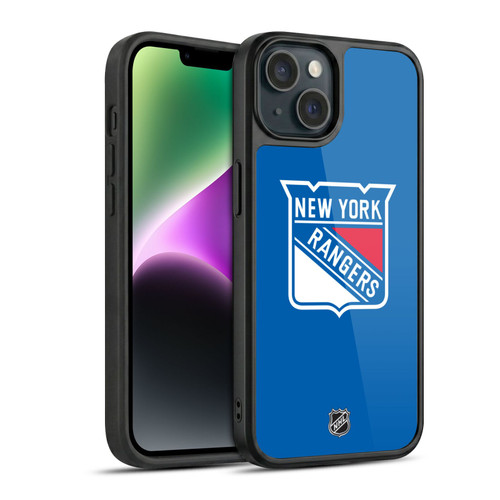 NHL New York Rangers Plain Gel Armour Case For Apple iPhone 14