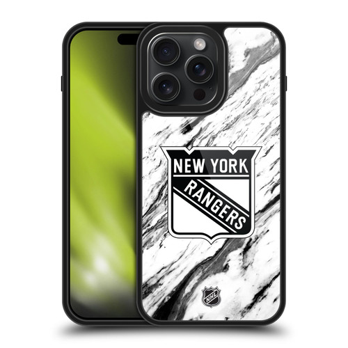 NHL New York Rangers Marble Gel Armour Case For Apple iPhone 15 Pro Max NHL New York Rangers Marble Gel Armour Case For Apple iPhone 15 Pro Max