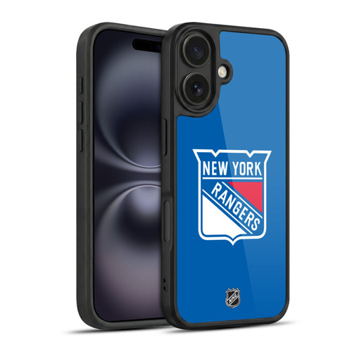 NHL New York Rangers Plain Gel Armour Case For Apple iPhone 16