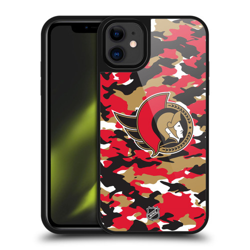 NHL Ottawa Senators Camouflage Gel Armour Case For Apple iPhone 11 NHL Ottawa Senators Camouflage Gel Armour Case For Apple iPhone 11