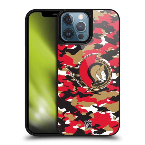 NHL Ottawa Senators Camouflage Gel Armour Case For Apple iPhone 13 Pro Max NHL Ottawa Senators Camouflage Gel Armour Case For Apple iPhone 13 Pro Max