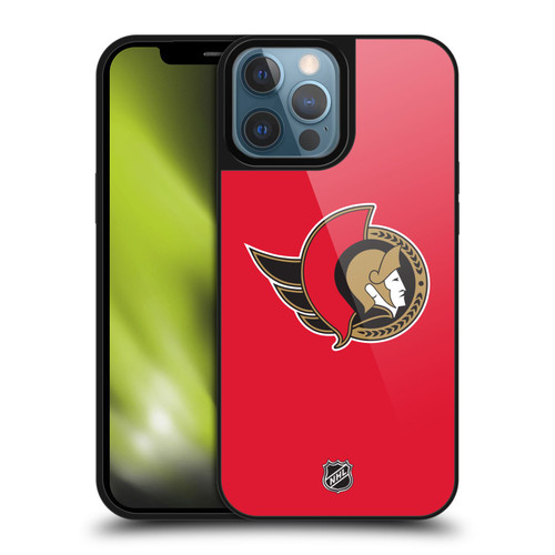 NHL Ottawa Senators Plain Gel Armour Case For Apple iPhone 13 Pro Max